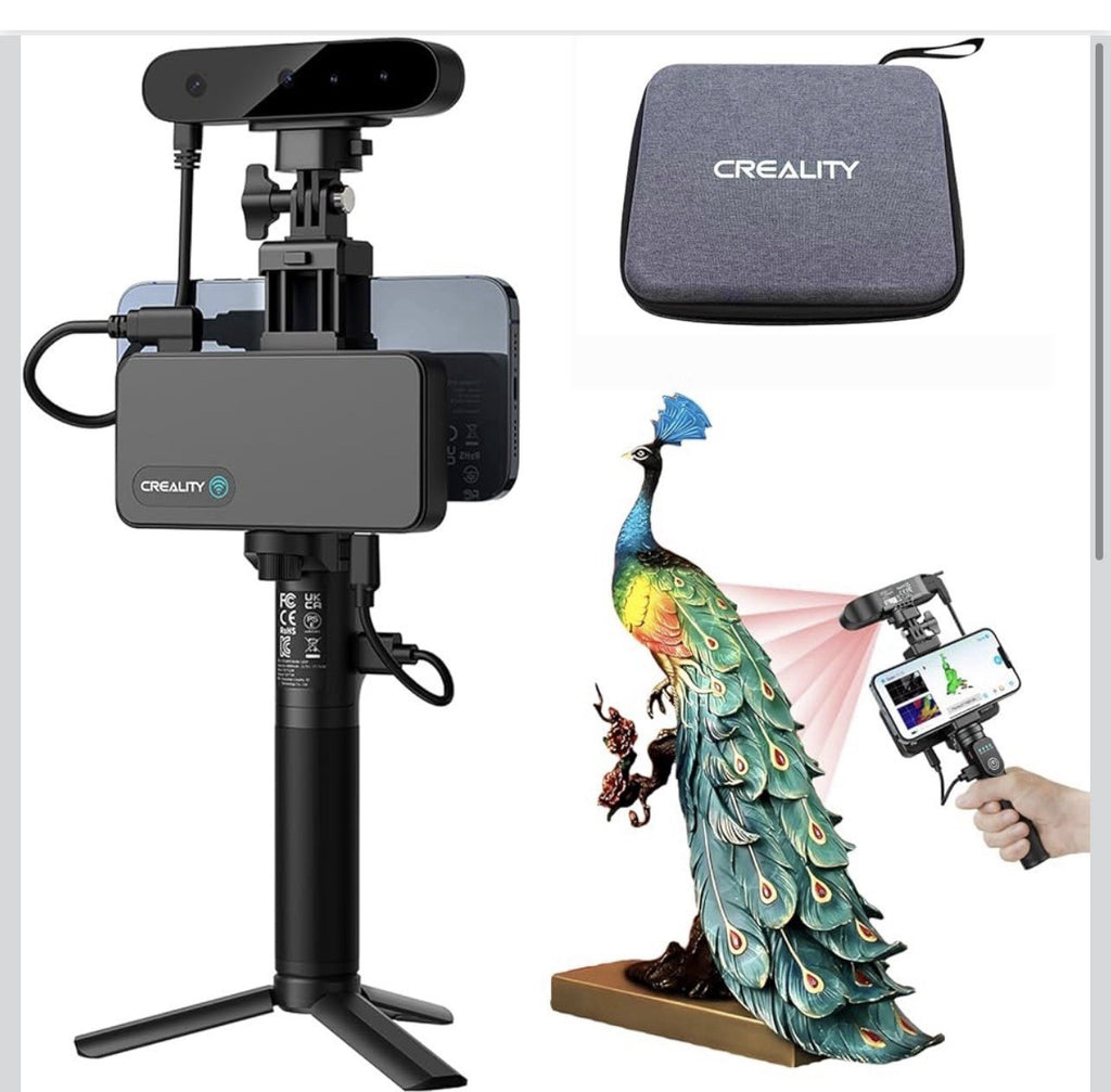 Creality Escáner 3D Ferret Pro para impresión 3D, escaneo 3D inalámbrico de mano0