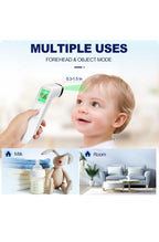 Termómetro sin contacto para adultos y niños, termómetro digital preciso para be3