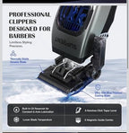 SUPRENT Cortapelos profesionales para hombres, combo de cortapelos y recortadora2