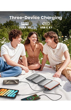 Cargador solar de 25000 mAh, banco de energía portátil para exteriores Hiluckey5