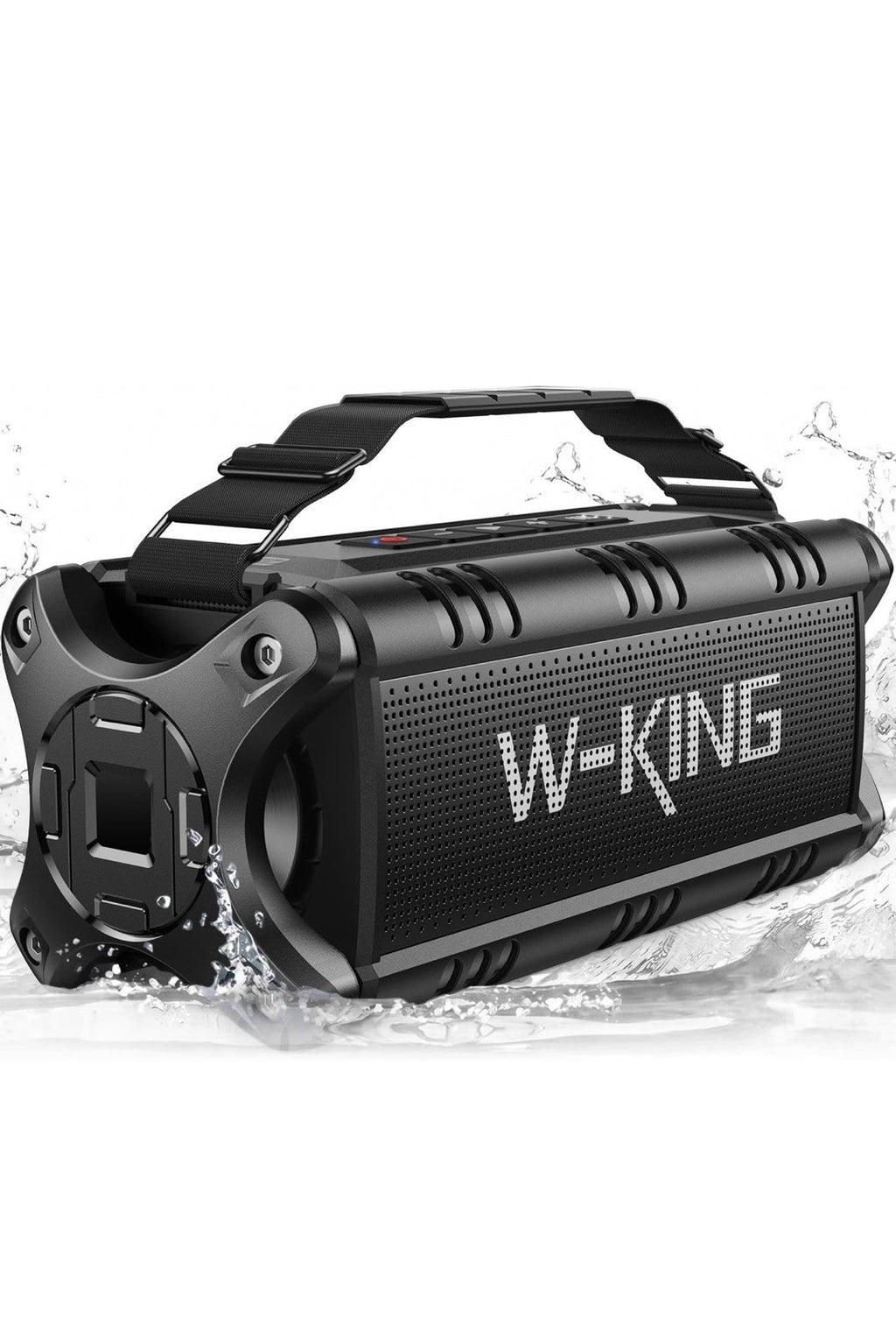 W-KING Bluetooth Speaker, 90W Max Loud IPX6 Waterproof Portable Speaker0