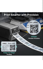 D50 Industrial Label Printer, Desktop Label Maker 2" Print Head, Mobile APP & PC3