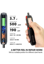 EZARC Electric Screwdriver Set, 181 in 1 Cordless Screwdriver, 3 Torque Black 3