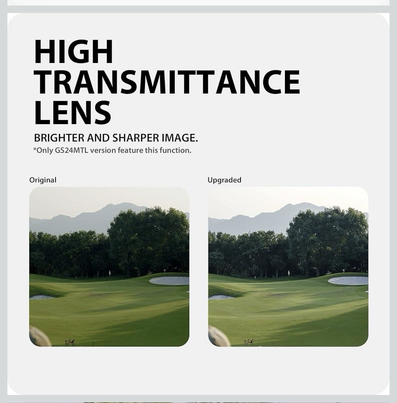 Gogogo Sport Vpro GS24 Golf & Hunting Laser Rangefinder, 7X Magnification6