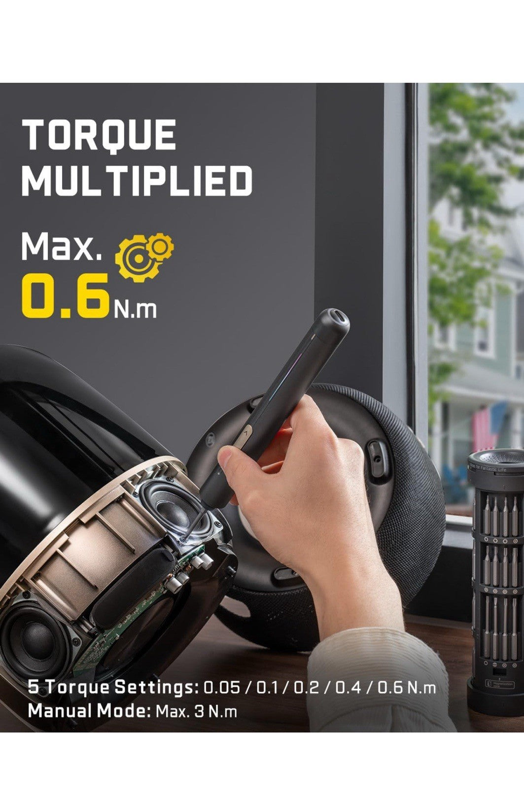 Fanttik E2 Ultra 3.7V Mini Electric Screwdriver Electric Screwdriver Cordless...1