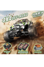 1:18 All Terrain RC Car, 4WD Off-Road Remote Control Car (HS18-05) Green+purple1