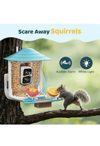 TUC Comedero Inteligente para Pájaros con Cámara+Panel Solar Tarjeta SD 64g.20247