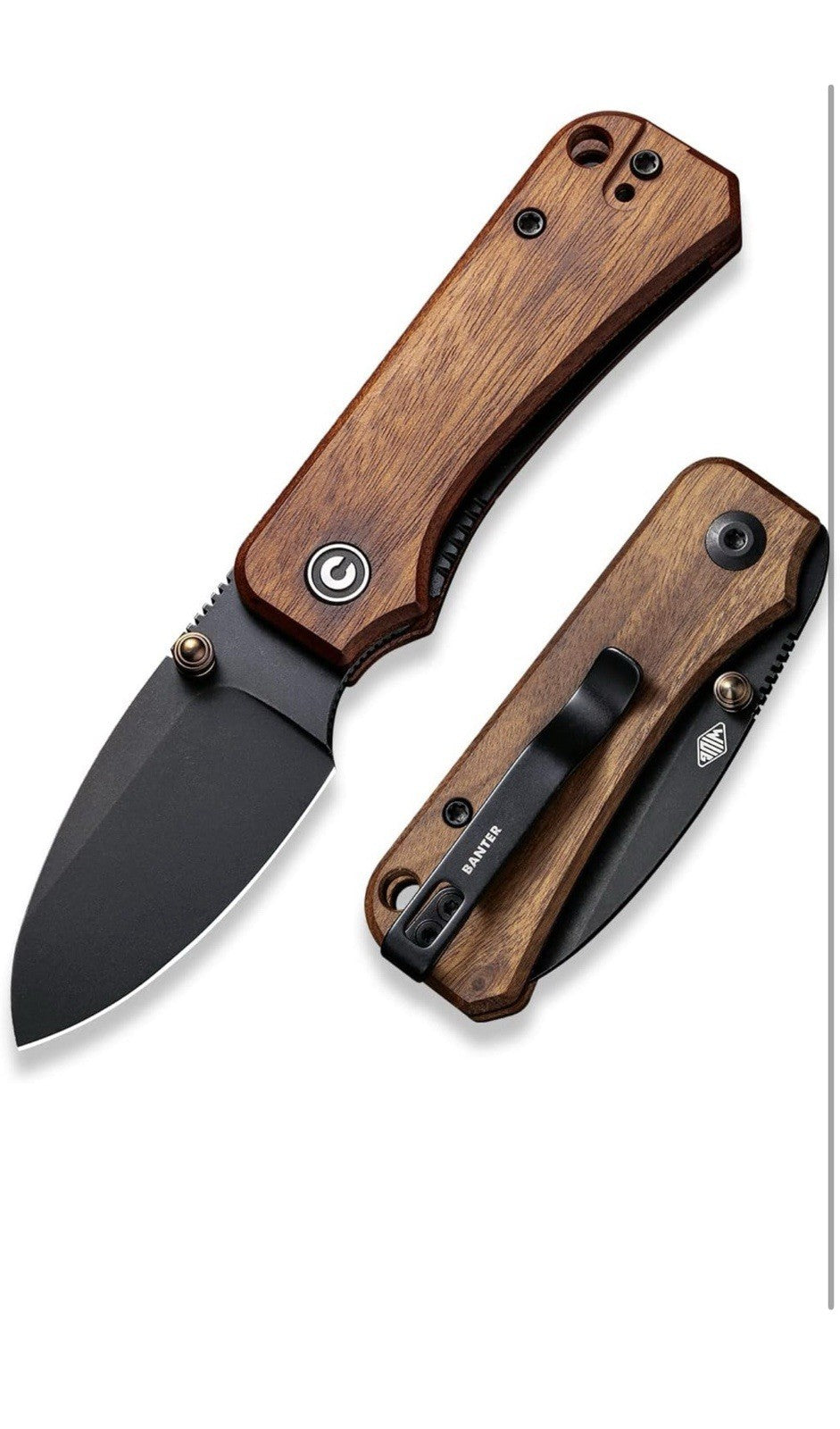CIVIVI Baby Banter - Cuchillo de bolsillo para EDC, cuchillo plegable Ben Pet1