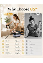 Steam Cleaner for Home，9-IN-1 Handheld Steam Cleaner with 3 Steam4