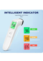 Termómetro sin contacto para adultos y niños, termómetro digital preciso para be2