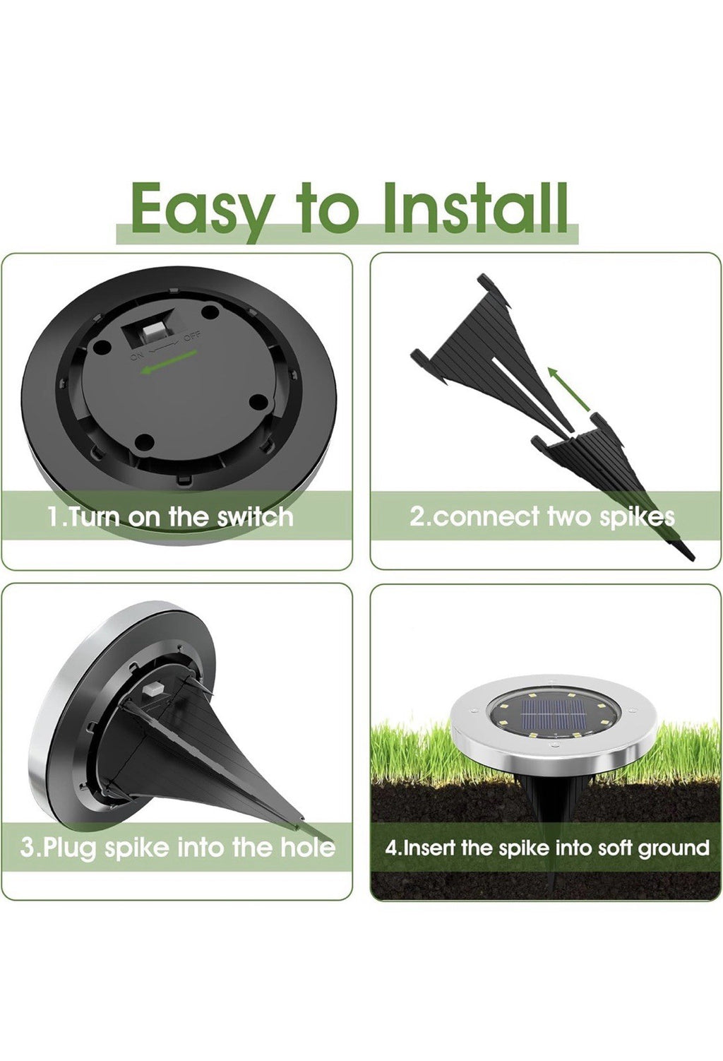 Solar Lights Outdoor Waterproof,16 Pack Solor Ground Light for Outside, Solar...4