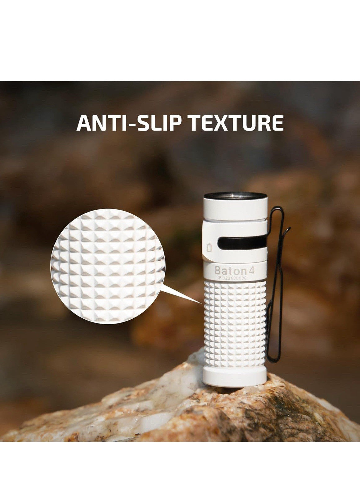 Olight Baton 4 Premium Edition 1300 LM EDC Pocket Flashlight Small Rechargeable8