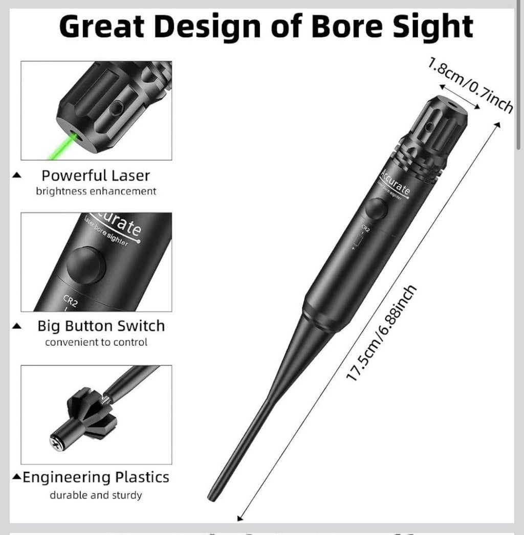 EZshoot Bore Sight Kit for .17 to 12GA2