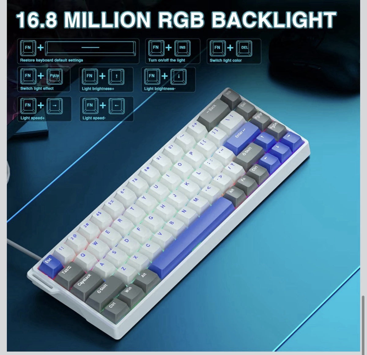 AULA WIN68 HE MAX - Hall Effect Gaming Keyboard with Magnetic Switch,4