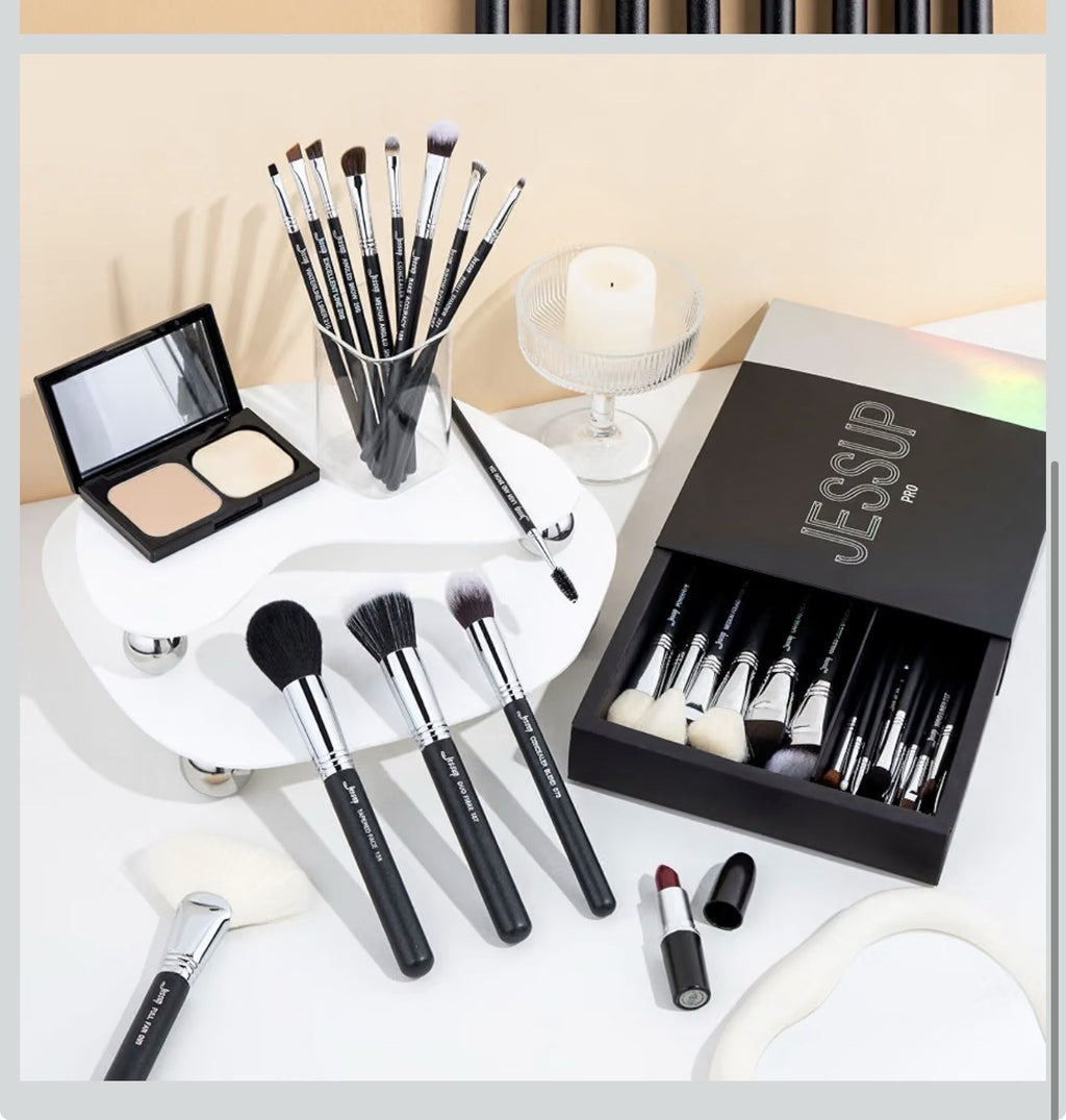 Jessup Makeup Brushes Set Professional,5