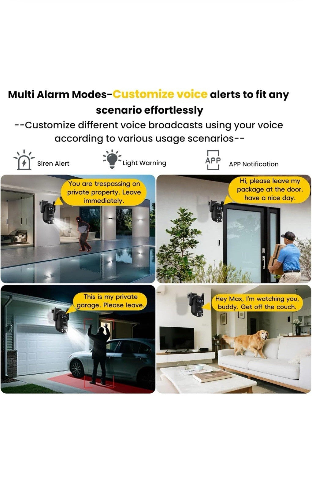 Solar Security Cameras Wireless Outdoor, Dual Lens 2K 360° View Cameras for Home4