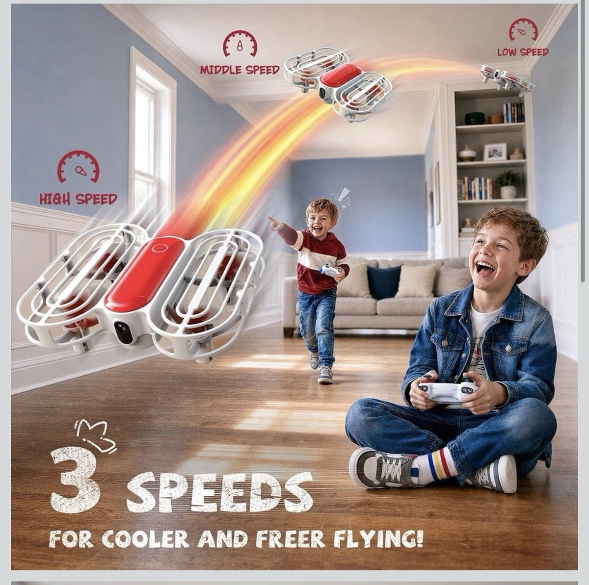 Veeniix 2 Player Mini Drone with Battle Mode Indoor RC Quadcopter Plane2