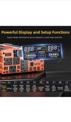BELTTT 3000W Pure Sine Wave Inverter 12V DC to 120V AC for RV Truck *NEW*3