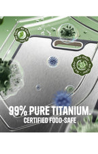 Titanium Cutting Board Set of 3, Dual Sided Design Non Toxic Cutting2
