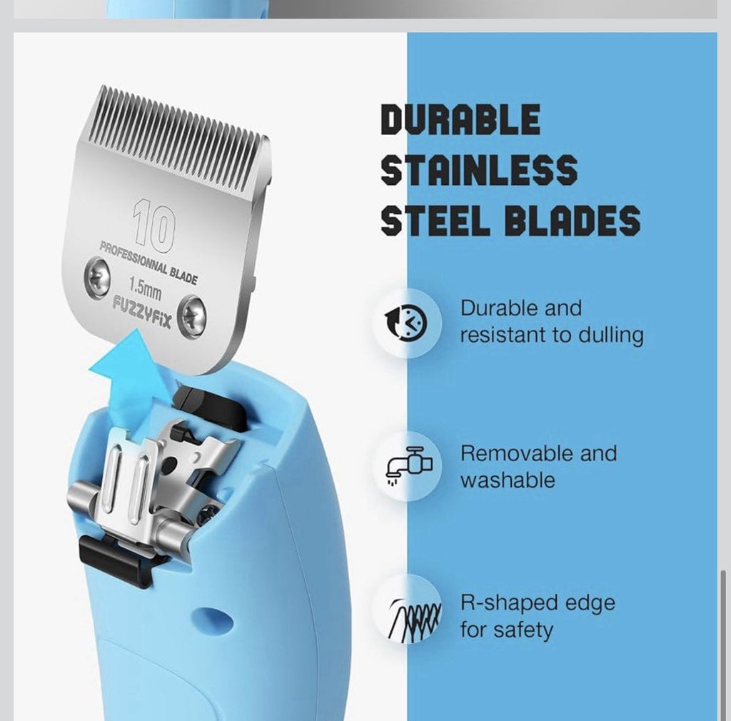 Cortapelos profesionales para perros para aseo – Kit de aseo de mascotas de 2 ve4