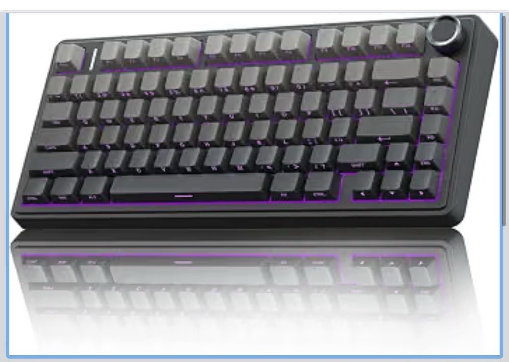 AULA F75 Pro Wireless Mechanical Keyboard,75% Hot Swappable Custom Keyboard with0