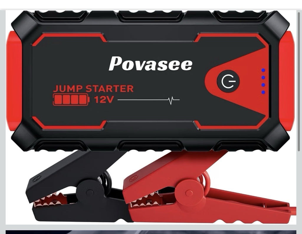 Povasee Jump Starter 5000A Car Jumper Starter, Model A30 12V Jump Box for Car0