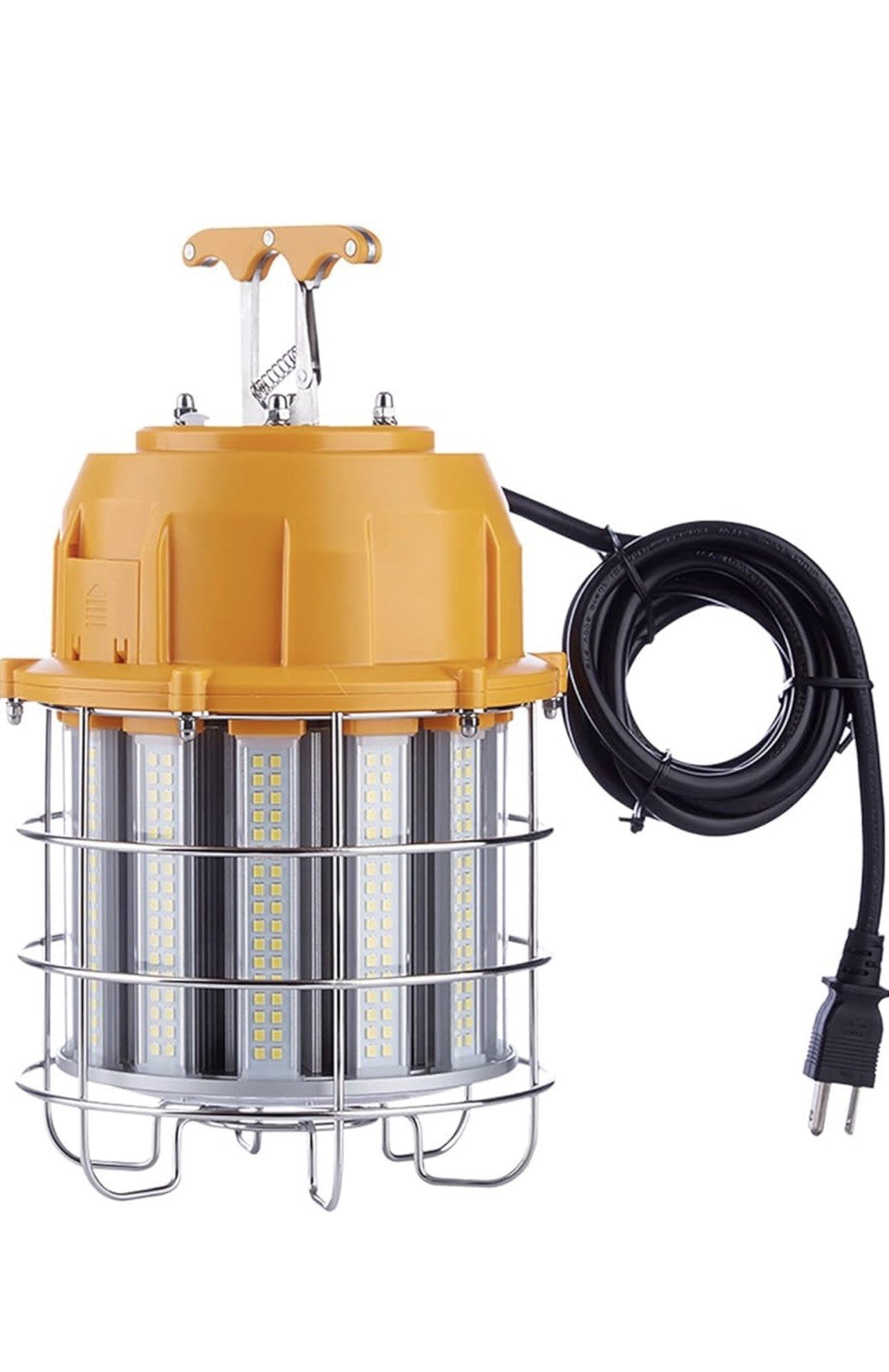 Luz de trabajo temporal LED de 100 W, luces de construcción, 12,000 lm, 5000 K,0