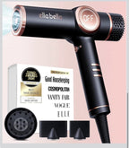 ELLA BELLA Professional Ionic Hair Dryer with Diffuser  Negative Ion Black 7