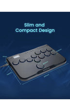 JZW-Shop Haute42 Arcade Stick P12, All-Button Arcade Controller for Switch, PC,7