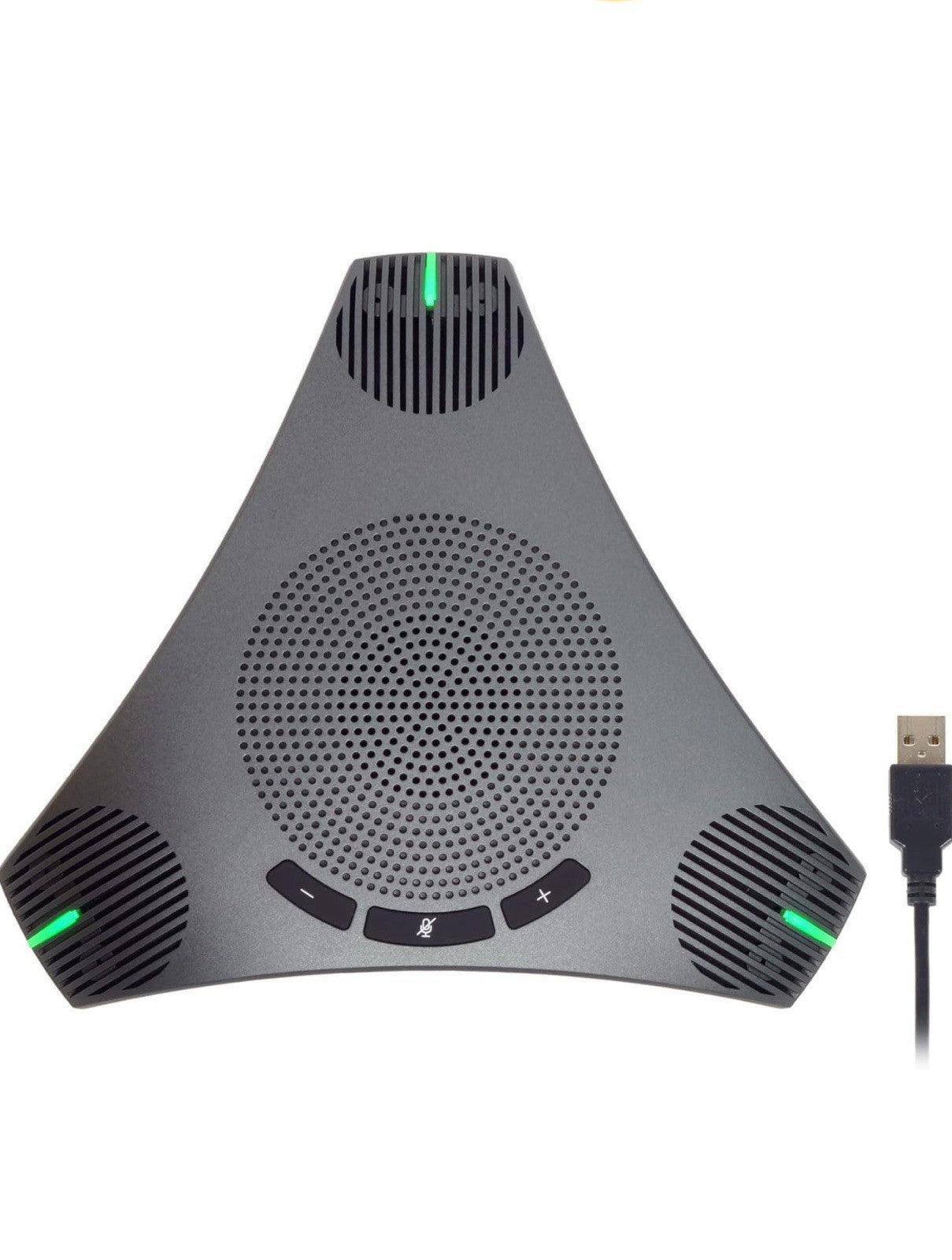 Altavoz y micrófono de conferencia, micrófono de altavoz USB omnidireccional0