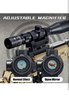 Shootable Sniper Playset, Building Bricks Toy, for Sniper Lover7