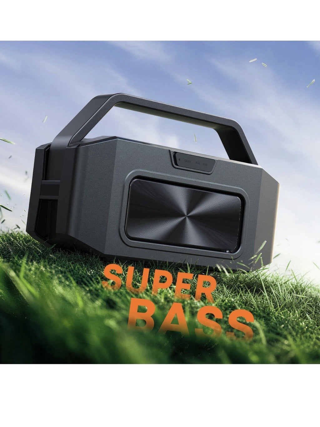 W-KING Bluetooth Speaker, 100W Peak Outdoor Portable Loud Speakers10