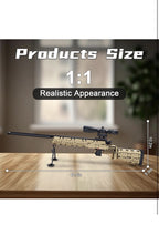 Shootable Sniper Playset, Building Bricks Toy, for Sniper Lover1