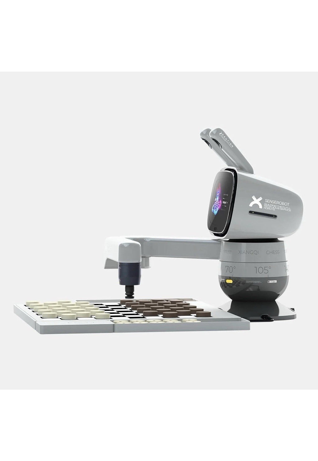 SenseRobot Lite — AI Robotic Chess & International Draughts (10×10) Set | 25 C7