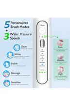 Electric Toothbrush with Water Flosser - Wireless Charging 3 in 1 Flossing Tooth3