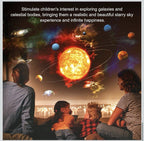 Proyector Galaxy Pro para dormitorio, proyector de estrellas planetario 13 en 15