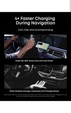 Anker Prime MagSafe Car Mount Charger, Qi2 25W Certified Wireless Car Charger4