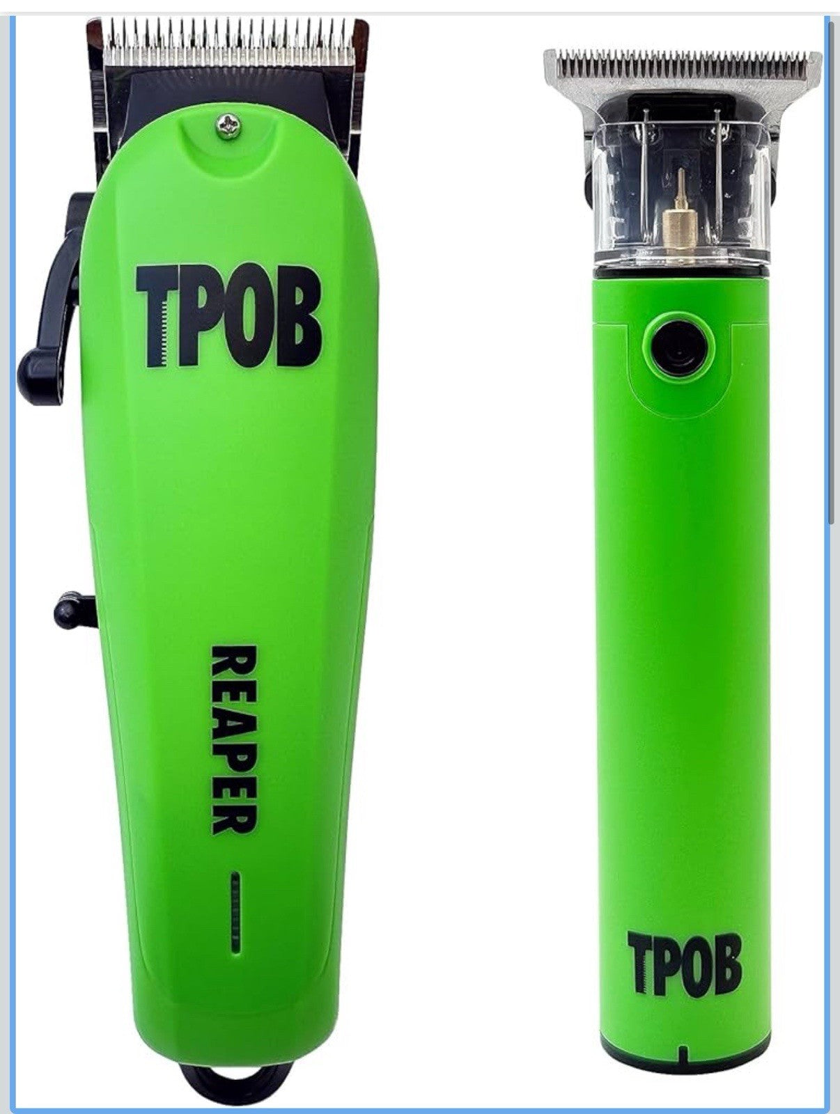 TPOB Reaper & Ghost Slime Green Clipper - Juego de cortapelos para hombre, 68000