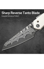 CIVIVI MDRN Hunter - Cuchillo de hoja fija con funda, hoja Nitro-V de 4.12 pul2