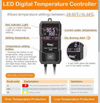 hygger Calentador de acuario de 300/w calentador sumergible para tanque de peces1