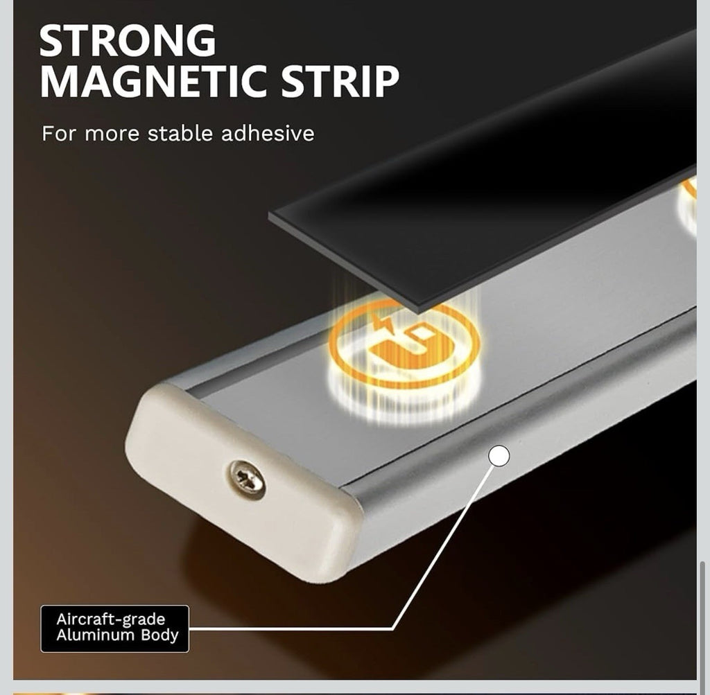 10 luces LED Batería para gabinete con sensor de movimiento (3 Pack)4