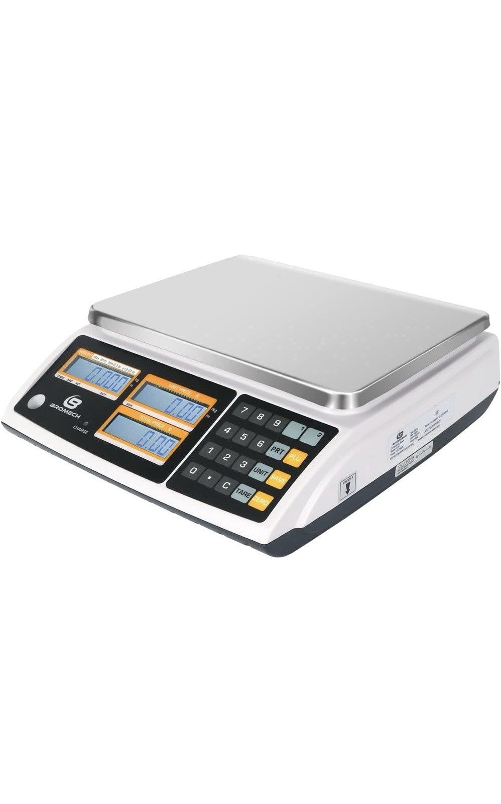 Price Computing Scale NTEP Certified for Legal Trade Rechargeable, Commercial...0