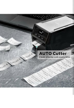 D50 Industrial Label Printer, Desktop Label Maker 2" Print Head, Mobile APP & PC4