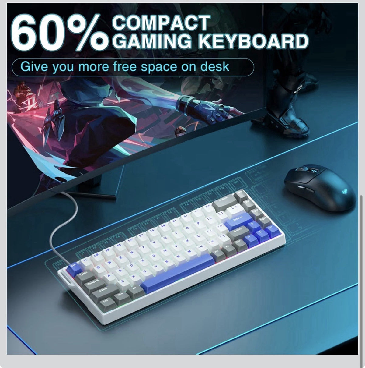 AULA WIN68 HE MAX - Hall Effect Gaming Keyboard with Magnetic Switch,6