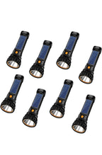 Linterna LED multifunción solar/recargable 1000 lúmenes, con luz estroboscópica0