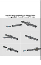 42 in 1 Magnetic Screwdriver Set Multi Bit Magneti DIY Ratchet Screwdriver Set