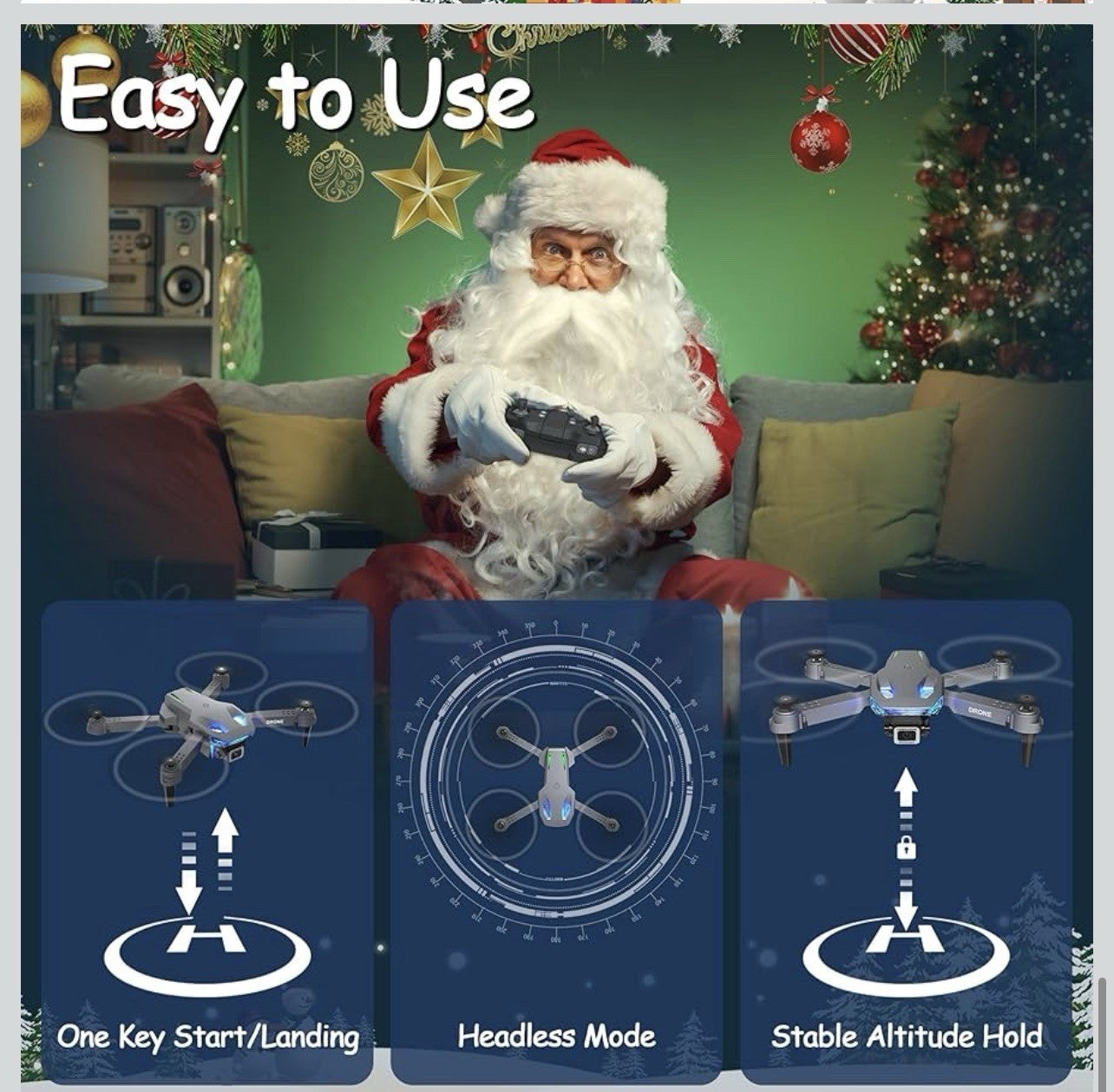 Drone with Camera Wipkviey T28 - Mini Drone 90° Adjustment RC quadcopter...4