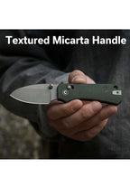CIVIVI Cuchillo de bolsillo pequeño para EDC, Baby Banter 2 Crossbar Lock Cuchi3