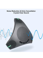 Altavoz y micrófono de conferencia, micrófono de altavoz USB omnidireccional2