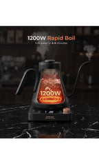 Epeios Flow B9 Cocinare Electric Gooseneck Kettle Temperature Control NEW Boxed2
